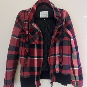 Plaid Hurley Jacket